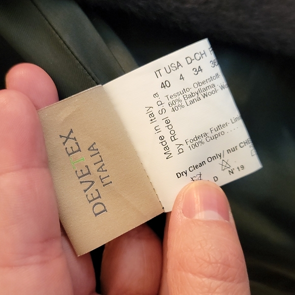 Cinzia Rocca Baby Llama Fur Jacket - Picture 9 of 9